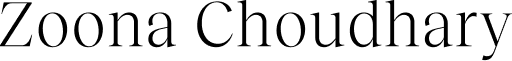 Zoona Choudhary Logo